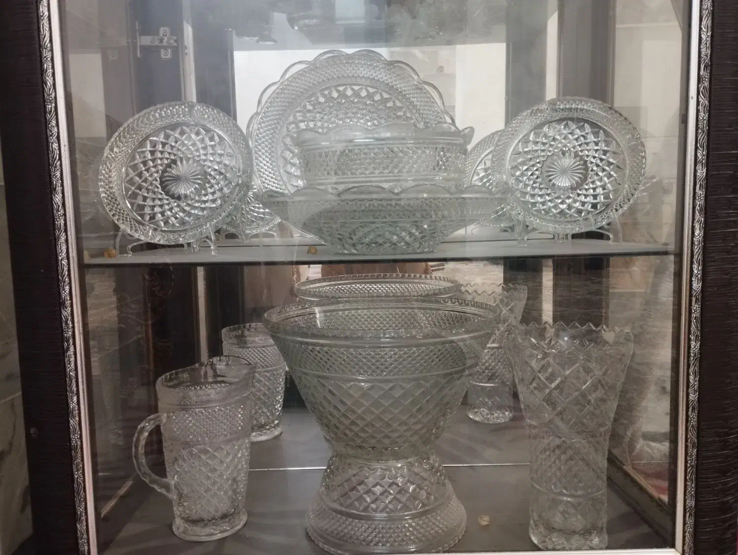 سرویس بلور کریستال آمریکایی|ظروف سرو و پذیرایی|نجف‌آباد, ویلاشهر|دیوار