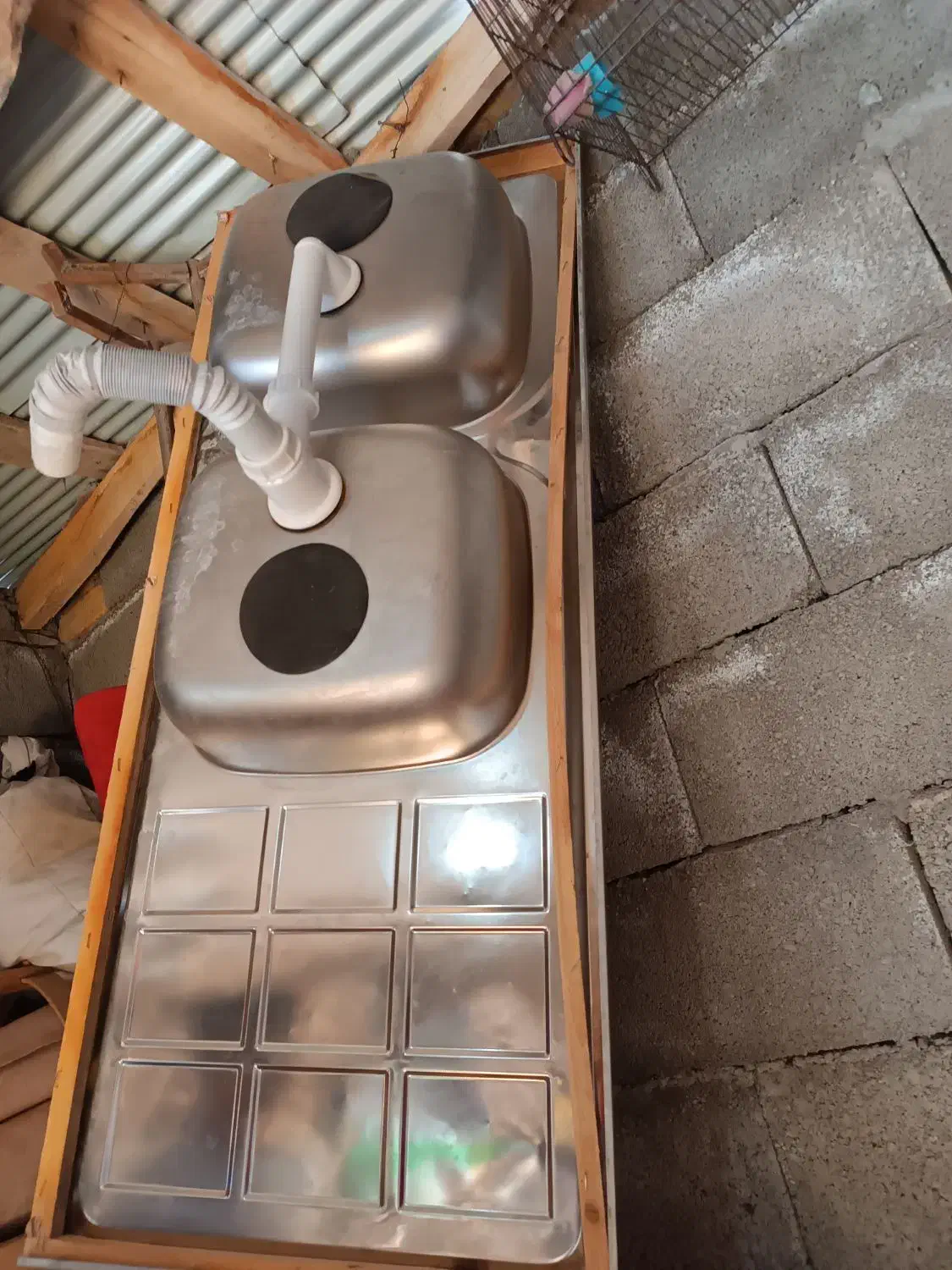 ظرف شو یی|آب‌چکان و نظم‌دهنده ظروف|خلخال, |دیوار