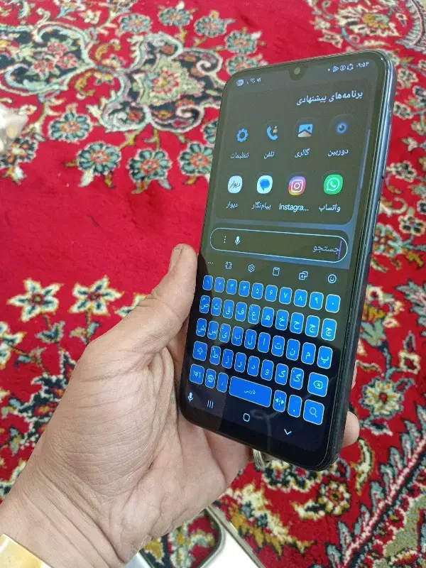 گوشیa25فایوجی کارتون گارانتی دار|موبایل|کرمانشاه, |دیوار