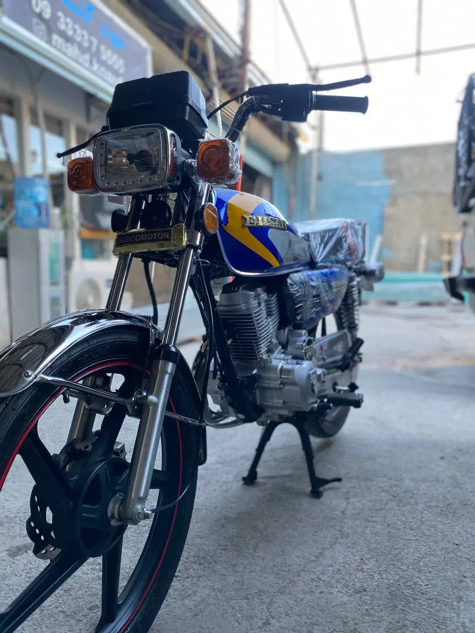 هندا احسان ۲۰۰ سیسی معاوضه با پراید|موتورسیکلت|فردیس, شهرک ۱۱۰|دیوار