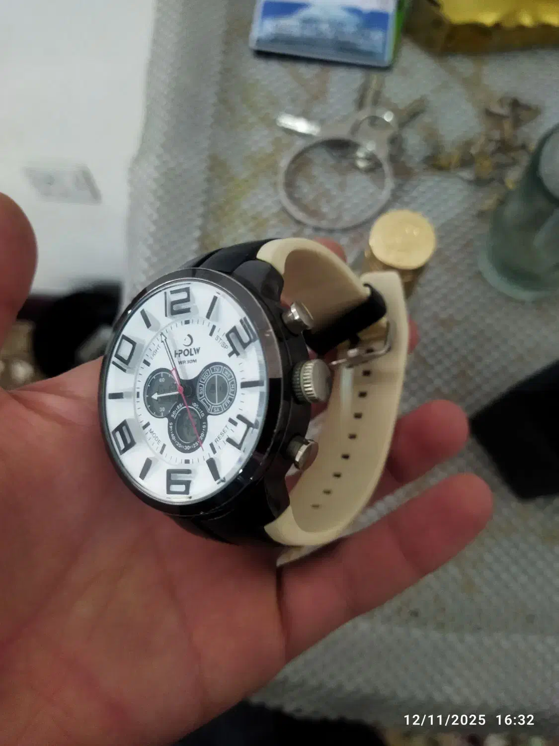 ساعت|ساعت|مسجد سلیمان, |دیوار