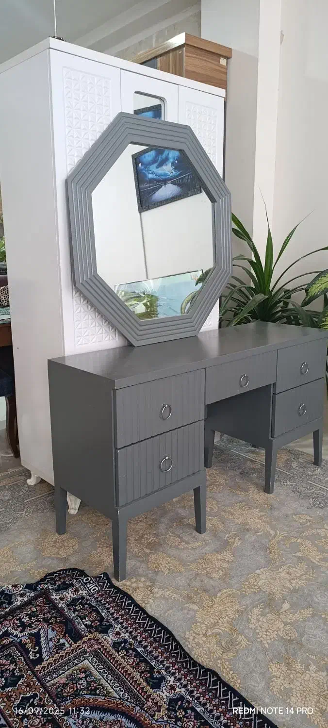 آینه و دراور|جاکفشی، کمد، دراور|کاشمر, |دیوار