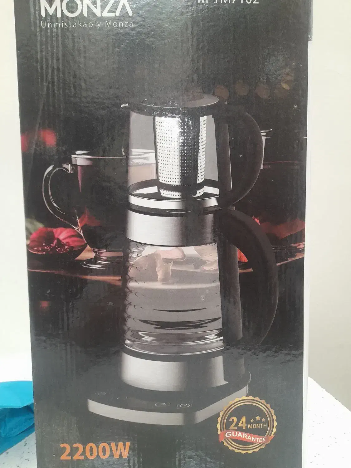 چایسازلمسی‌برندمونزاایتالیاگارانتی‌دارنوپلمپ|سماور، چای‌ساز، قهوه‌ساز|قوچان, |دیوار