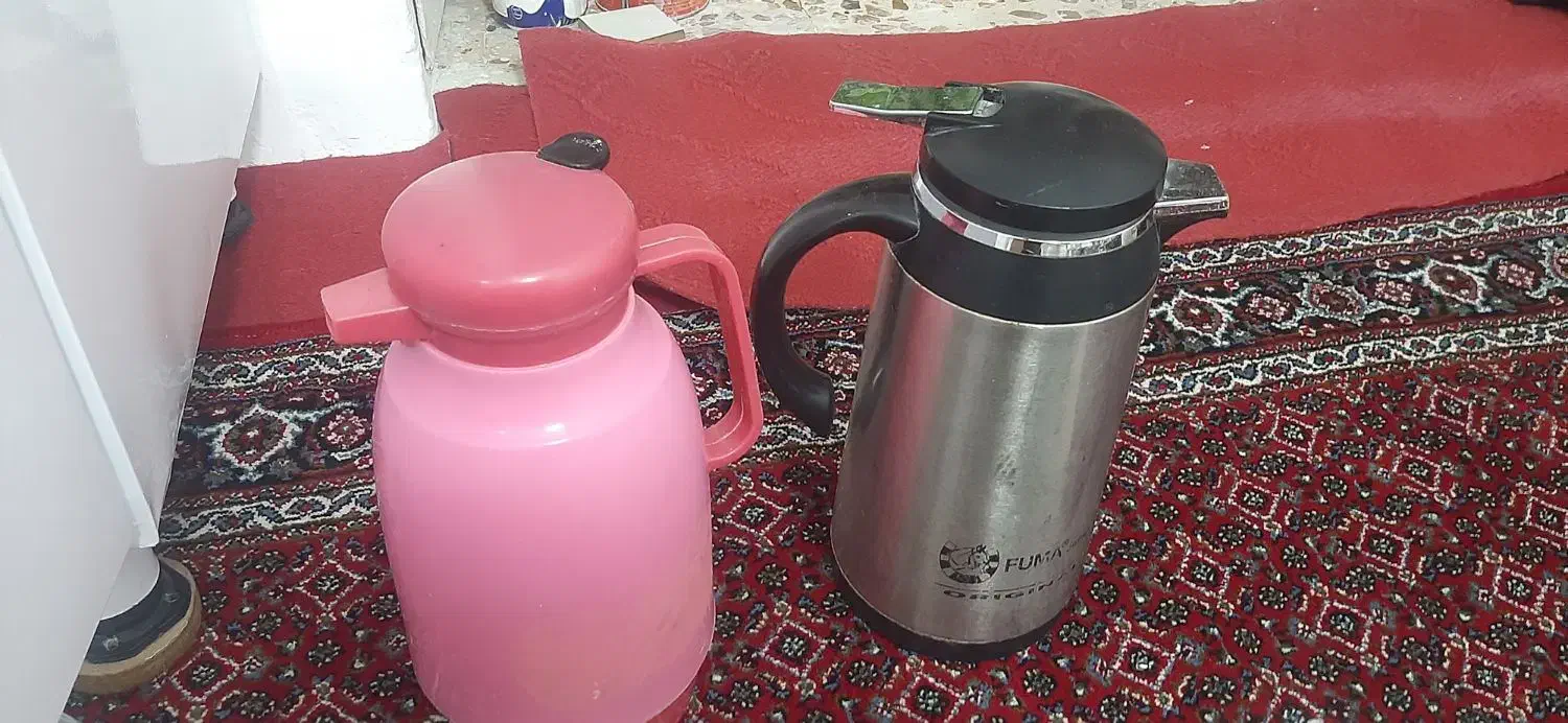 دوتافلاسک چای|ظروف نگهدارنده، پلاستیکی، یک‌بارمصرف|کرمانشاه, |دیوار
