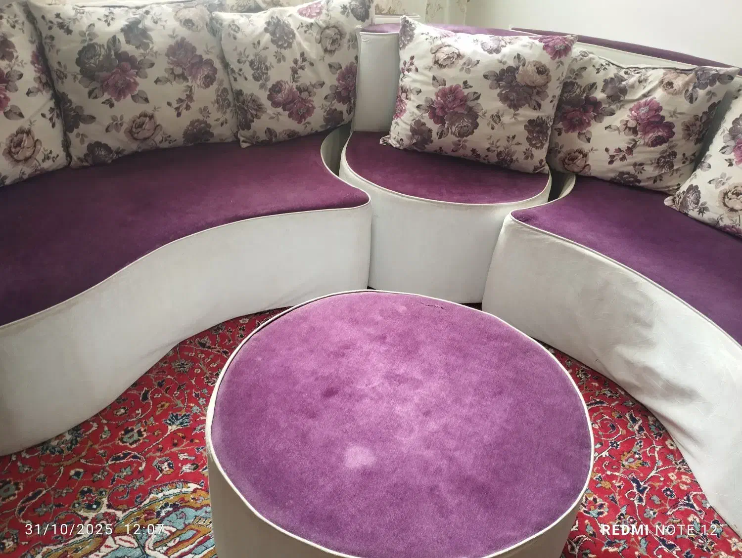 مبل 7نفره|مبلمان خانگی و میز عسلی|اسفراین, |دیوار