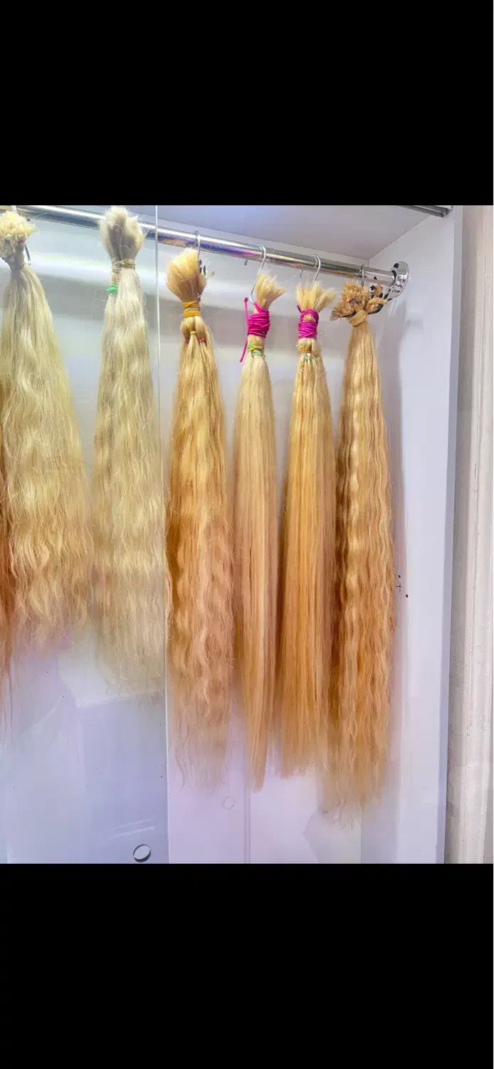 اکستنشن با موی طبیعی ، نصب رایگان کمترین قیمت|آرایشگاه و سالنهای زیبایی|پردیس, فاز ۱۱|دیوار