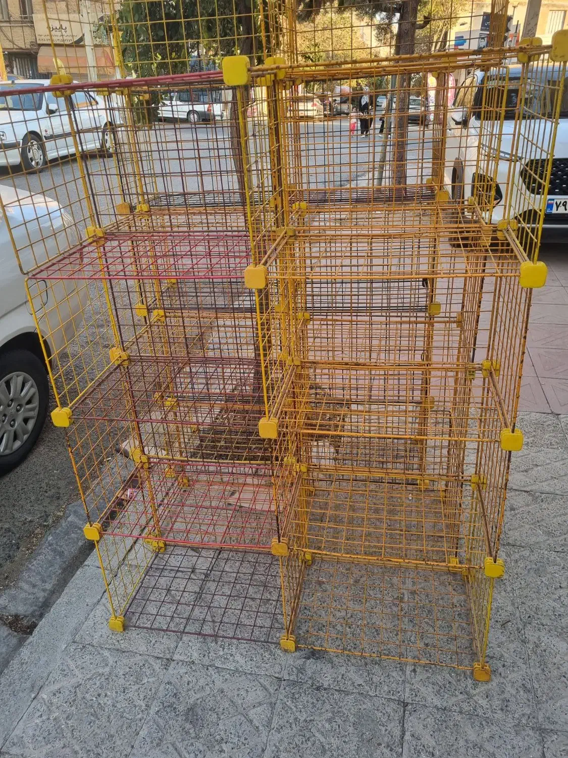 قفسه مشبک|کتابخانه، شلف، قفسههای دیواری|کرج, بنیاد|دیوار