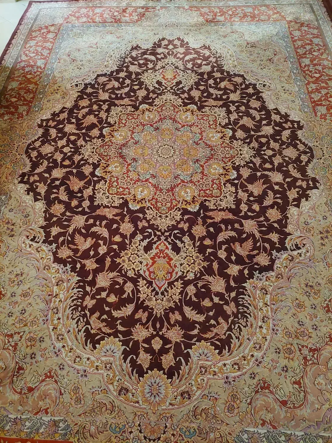 فرش فرهی طرح یلدا|فرش|کرج, باغستان|دیوار