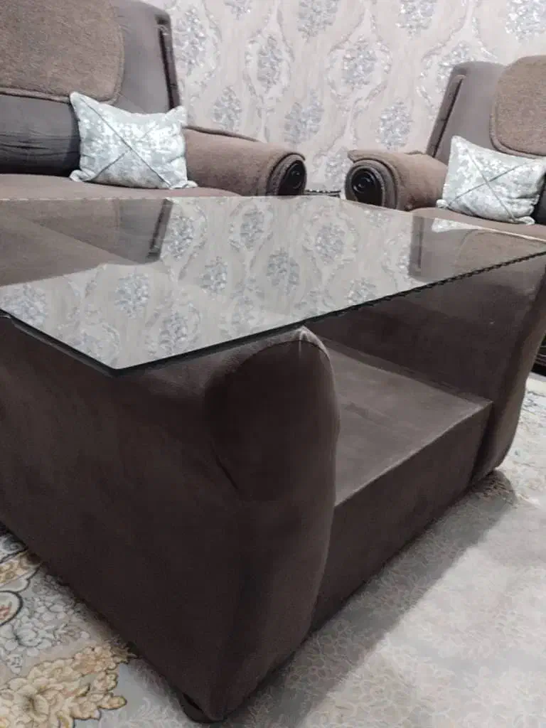 میز وسط و سه تا گل میز|مبلمان خانگی و میز عسلی|اهواز, کوی فرهنگیان ۱|دیوار