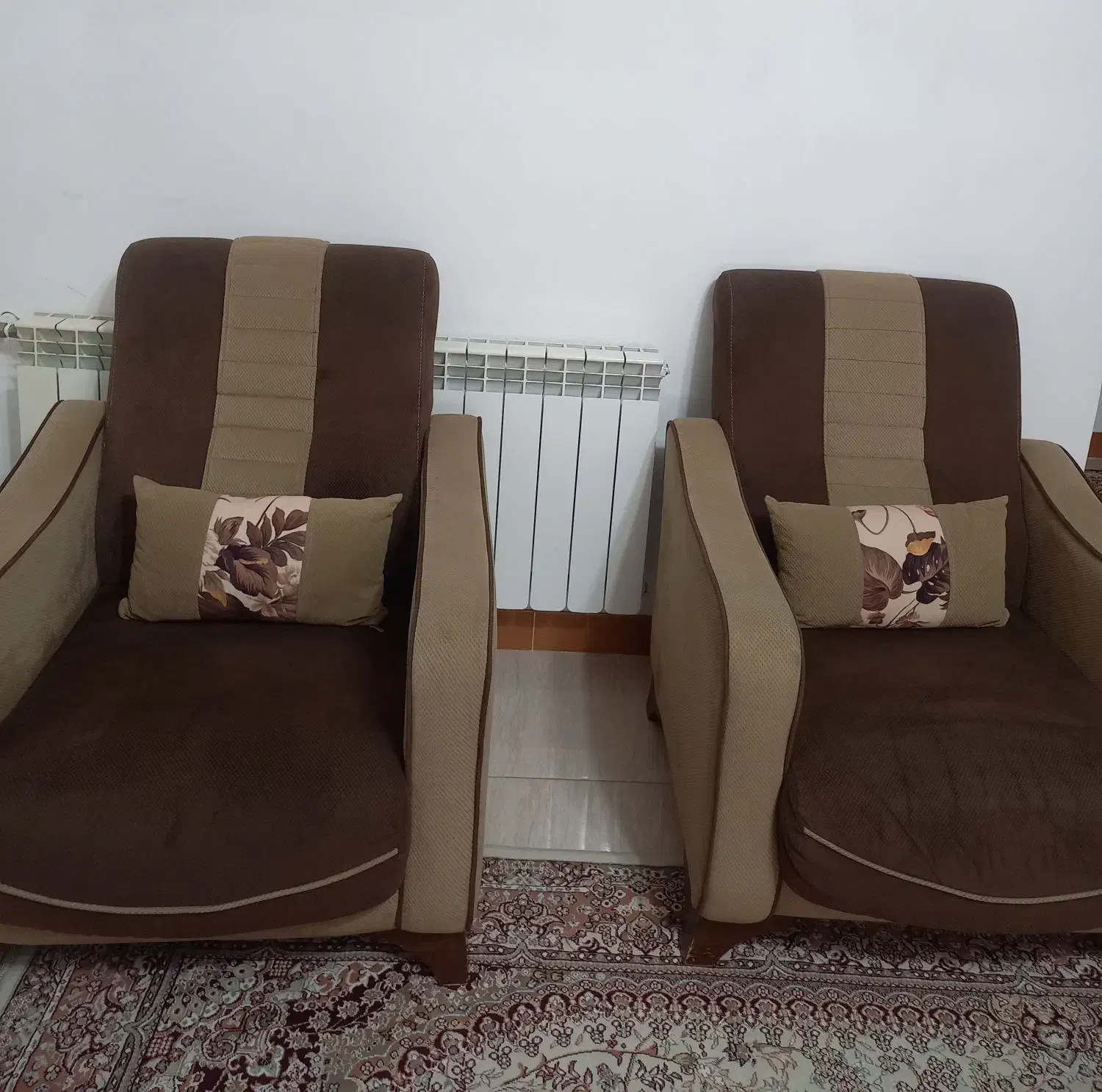 مبلمان هفت نفره سالم با قیمت مناسب|مبلمان خانگی و میز عسلی|رضوانشهر, |دیوار