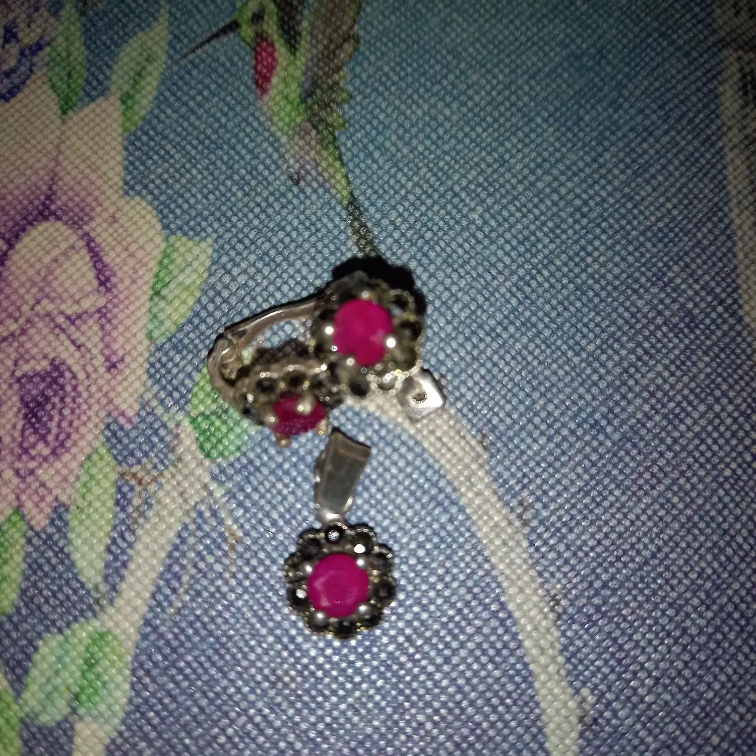 نیم ست نقره|جواهرات|یزد, |دیوار