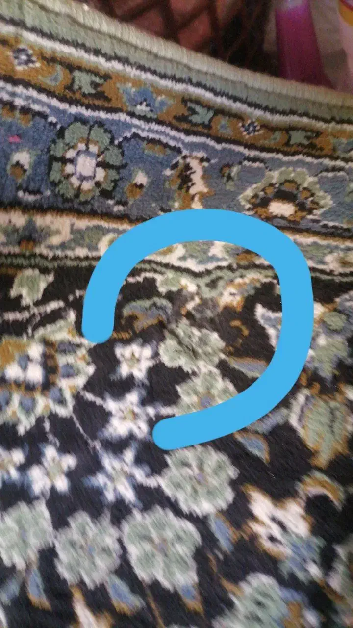 قالی 9متری تمیز هست|فرش|فولادشهر, مسکن مهر فولادشهر|دیوار