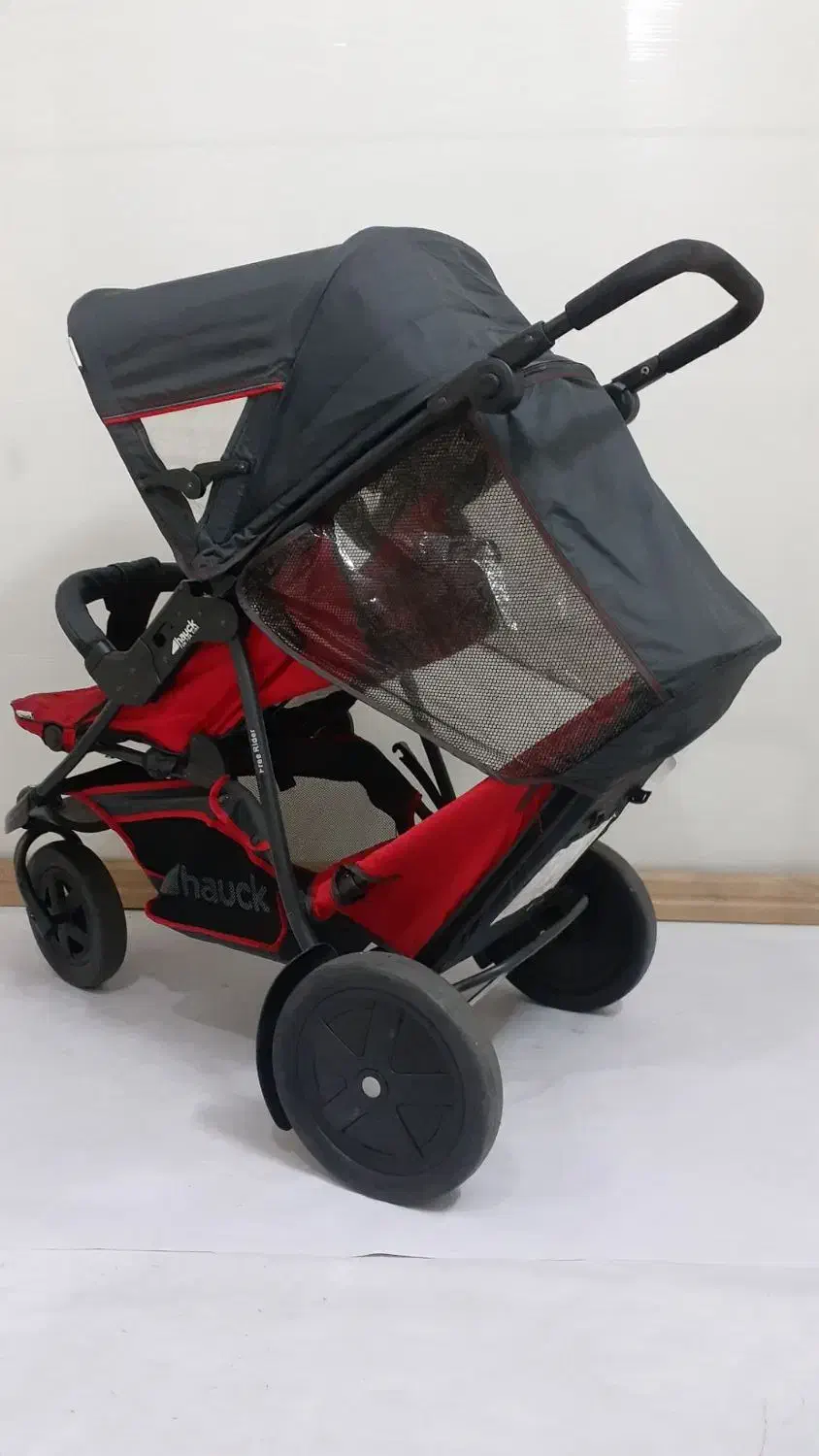 کالسکه دوقلو آلمانی برندhauck مناسب سیسمونی|کالسکه و لوازم جانبی|مشهد, اروند|دیوار
