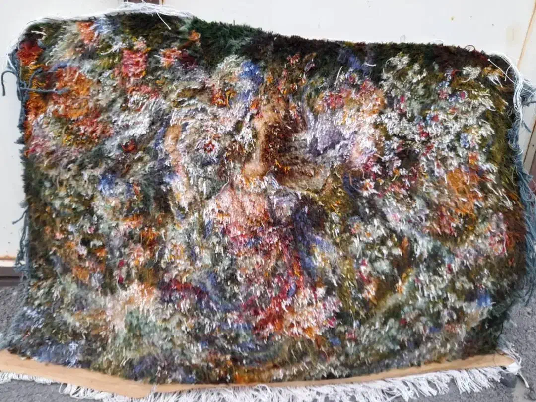 فرش6متری پشم دستریس و گیاهی وتابلوفرش پرابریشم|فرش|مشگین شهر, |دیوار