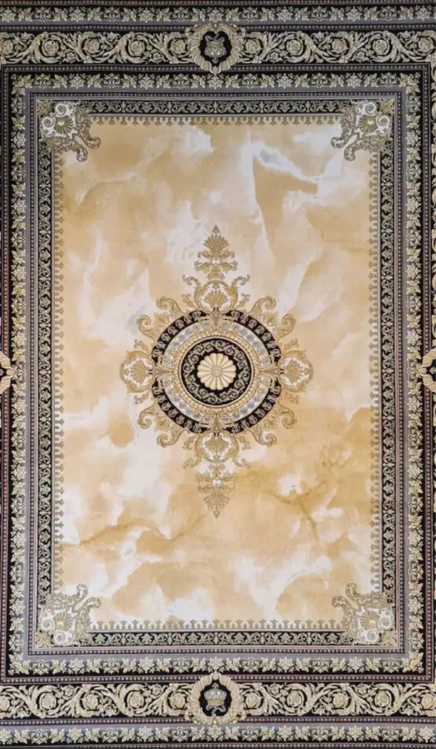 فرش کاشان۱۲۰۰ شانه طلاکوب ارزان تر از همجا|فرش|کاشان, درب اصفهان|دیوار