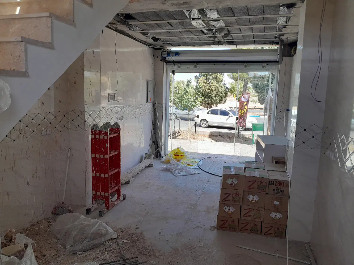 تجاری دوطبقه / بلوار ارم / جنب بهداری|فروش مغازه و غرفه|مبارکه, |دیوار