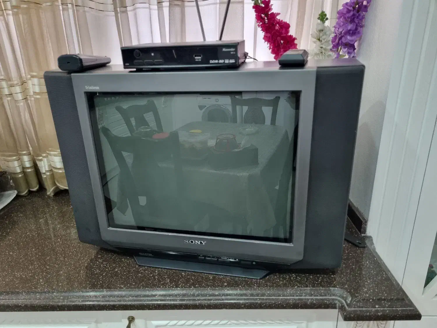 تلویزیون۲۱اینچ سونی وضبط|تلویزیون و پروژکتور|مشهد, رضاشهر|دیوار