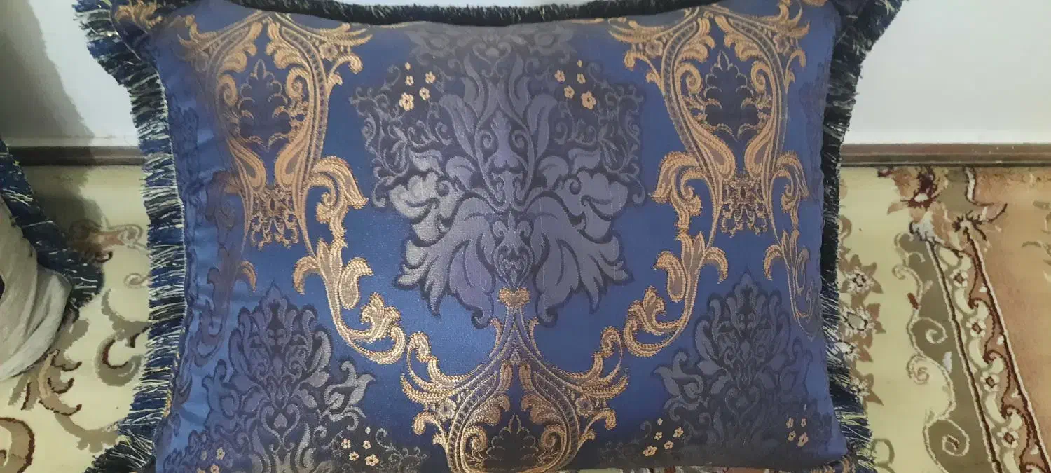 ۸عدد پشتی سنتی با روکش|پشتی|قشم, |دیوار