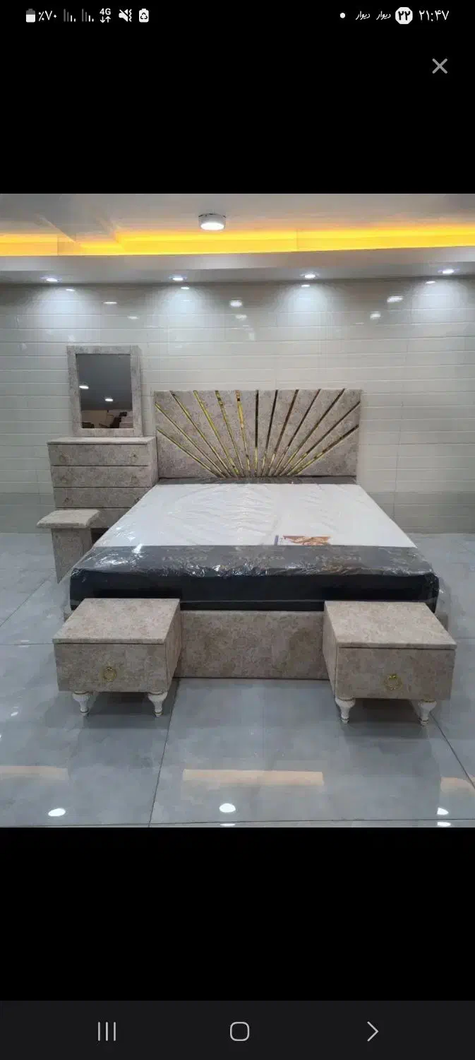 تخت خواب|تخت و سرویس خواب|بروجرد, |دیوار