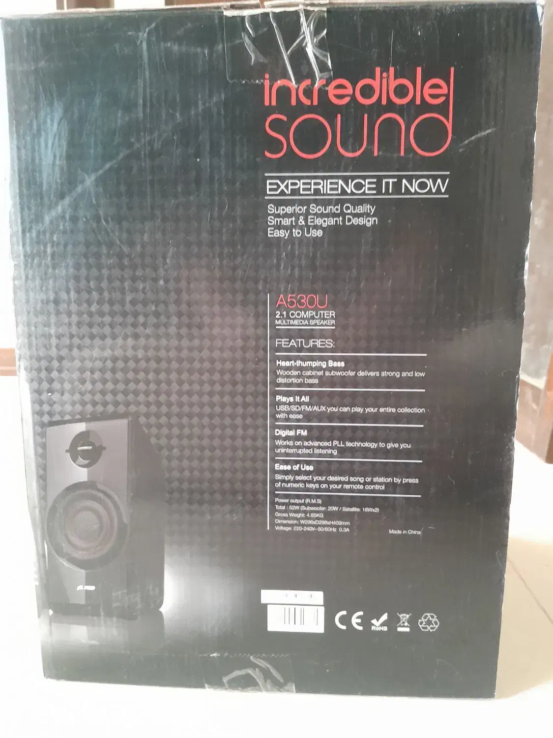 اسپیکر دسکتاپ f&d مدل A530U|سیستم صوتی خانگی|تهران, مینی‌سیتی (شهرک نفت)|دیوار