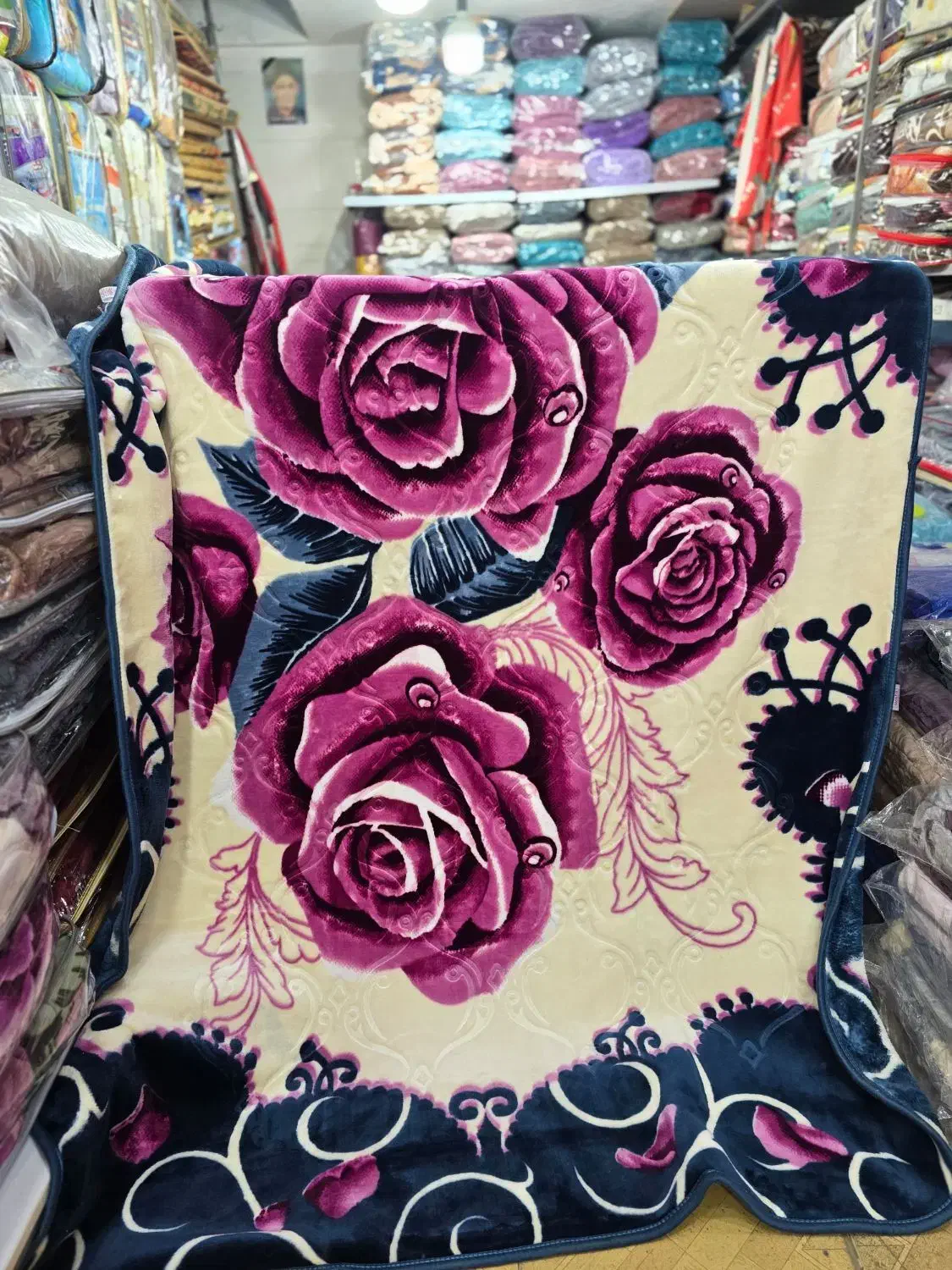 پتو یکنفره روشا|رختخواب، بالش، پتو|قدس, شهر‌قدس|دیوار