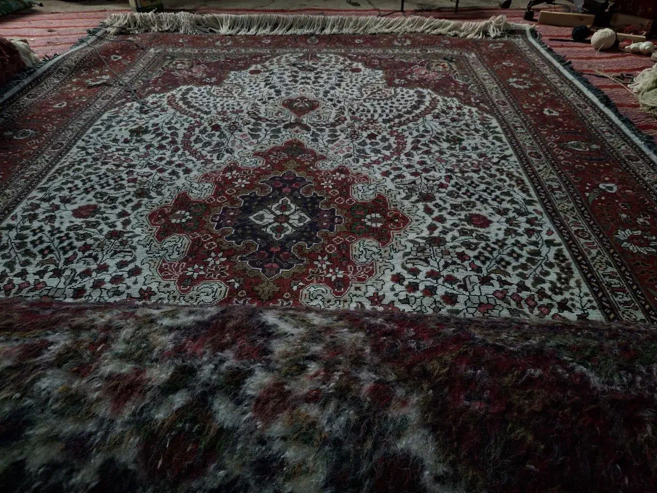 فرش کرم بندی/نو|فرش|میاندوآب, |دیوار