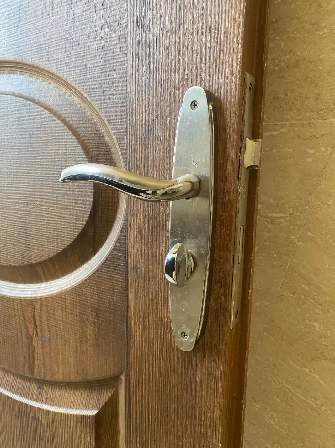 درب در چوبی سرویس و حمام ام دی اف mdf|مصالح و تجهیزات ساختمان|زنجان, |دیوار