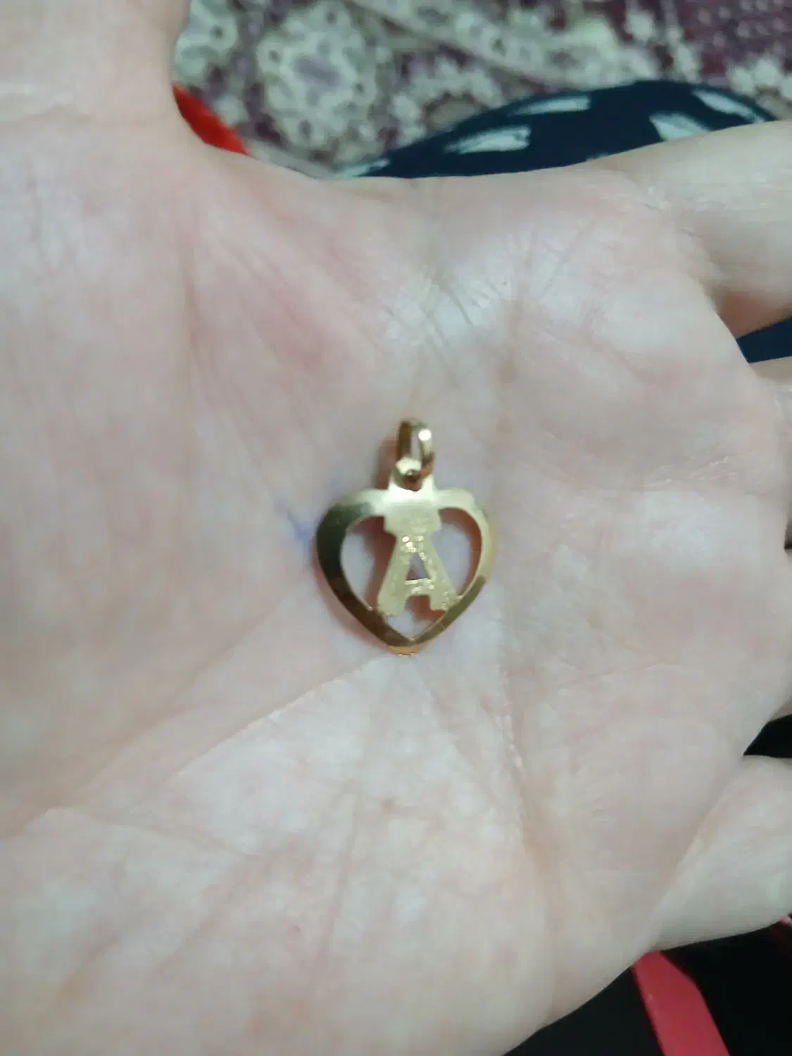 مدال A طلا فقط با ۱درصد|جواهرات|خسروشاه, |دیوار