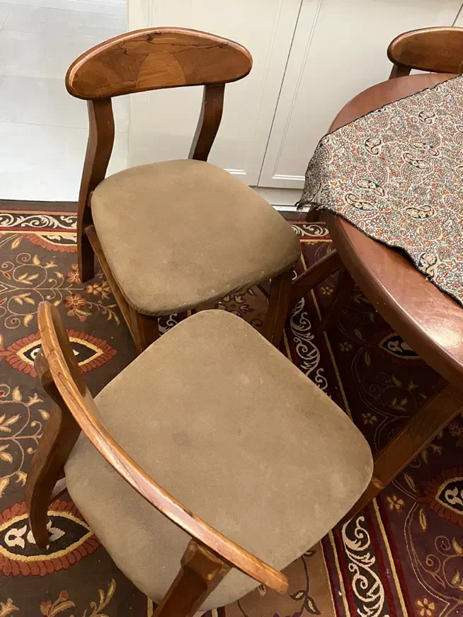 نهارخوری۴نفره (مدل خرچنگی)|میز و صندلی غذاخوری|کرج, فاز ۴ مهرشهر|دیوار