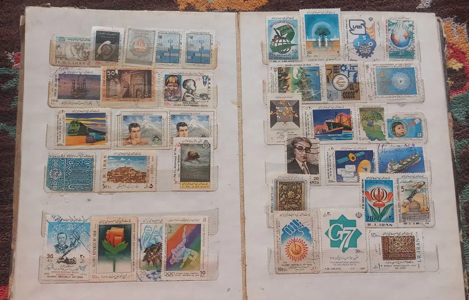 آلبوم تمبر|کلکسیون سکه، تمبر، اسکناس|ساری, |دیوار