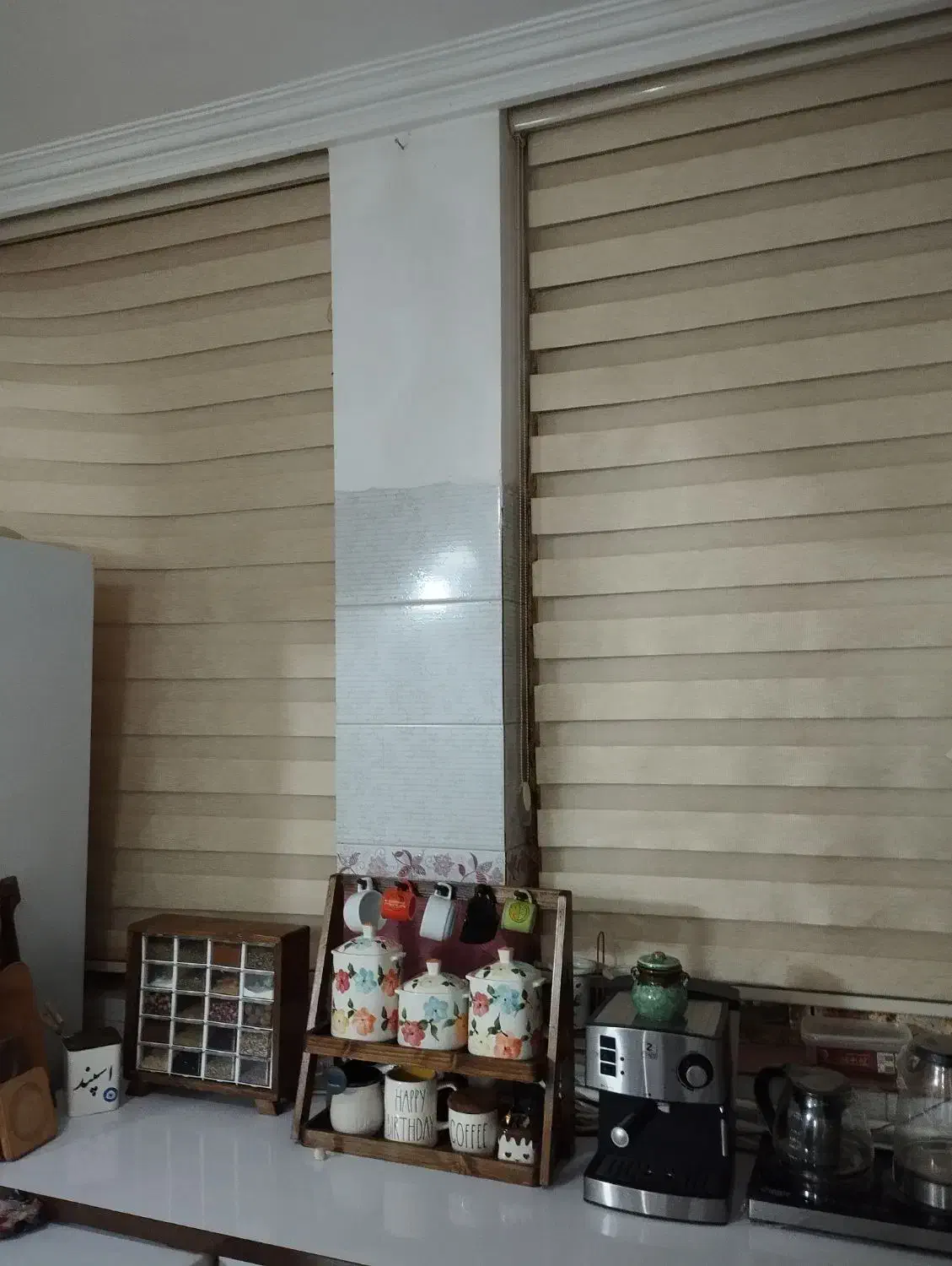 پرده کرکره ای زبرا|پرده، رانر، رومیزی|قوچان, |دیوار