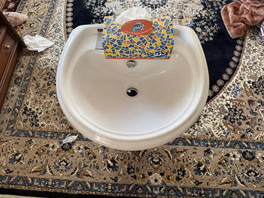 روشویی کاملا نو|لوازم سرویس بهداشتی|اسفراین, |دیوار