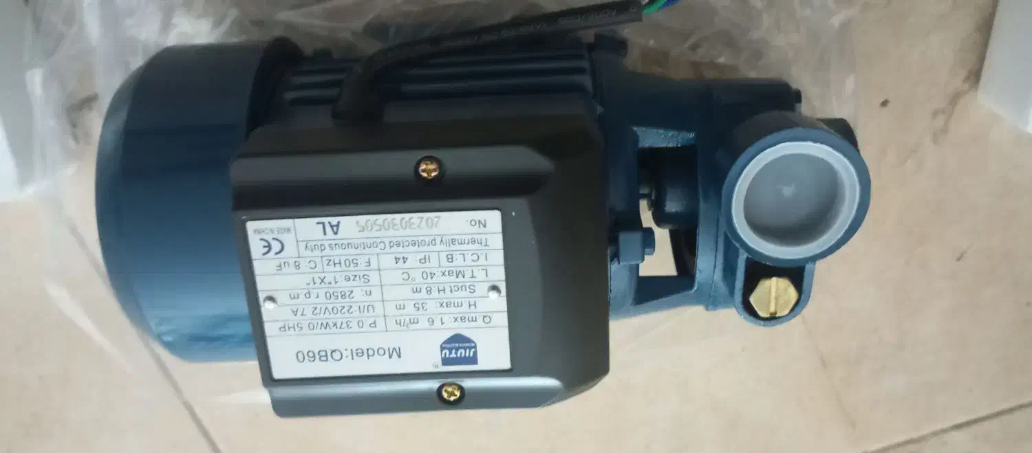 پ..مپ .اب نیم اسب محیطی جیوتو|مصالح و تجهیزات ساختمان|اردبیل, |دیوار