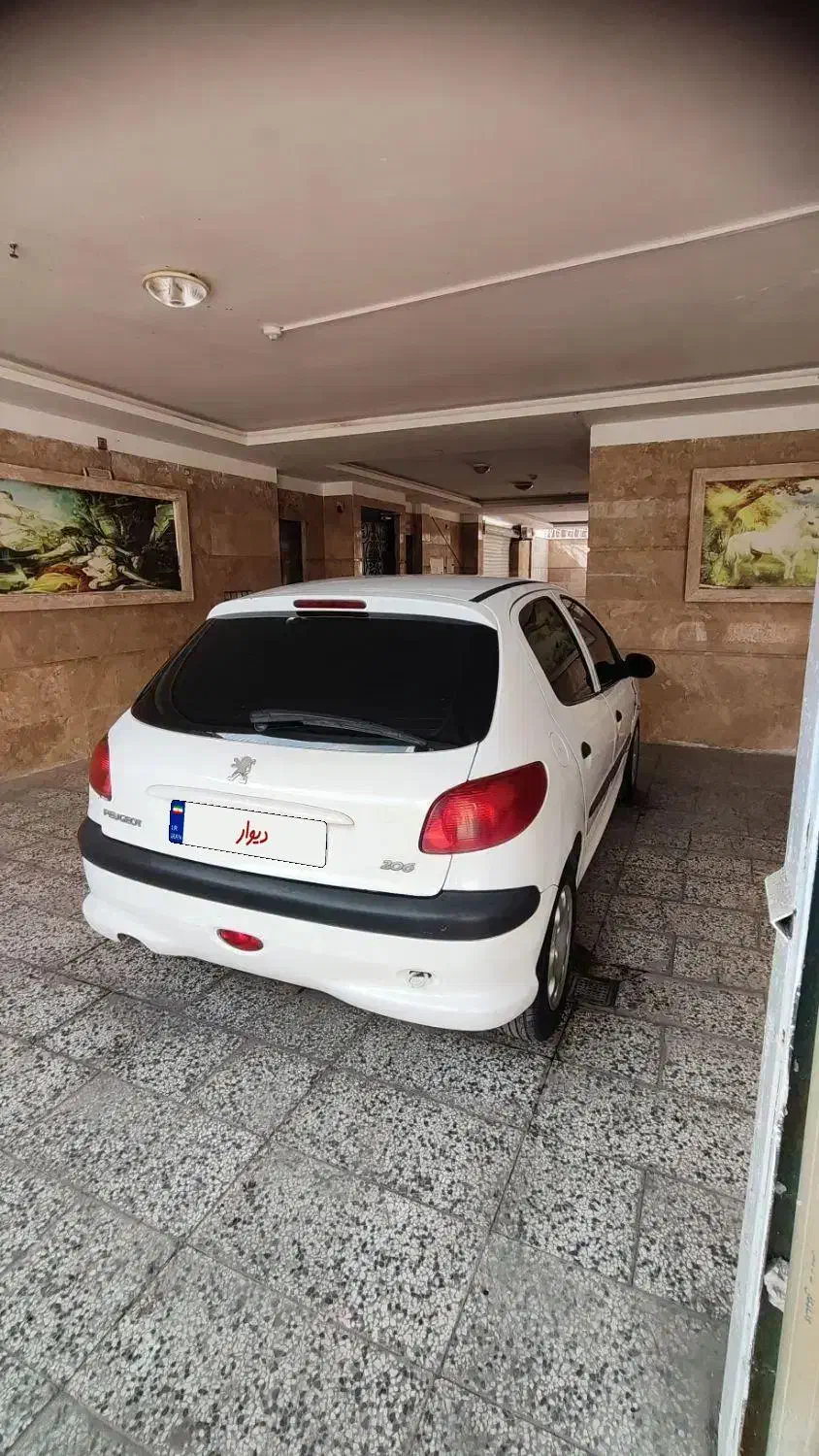 پژو ۲۰۶ تیپ ۲|خودرو سواری و وانت|مشهد, الهیه|دیوار