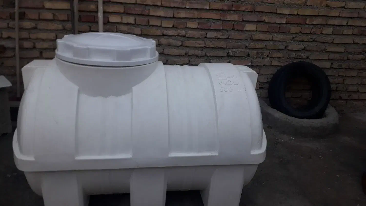 مخزن 500 لتری|مصالح و تجهیزات ساختمان|هریس, |دیوار