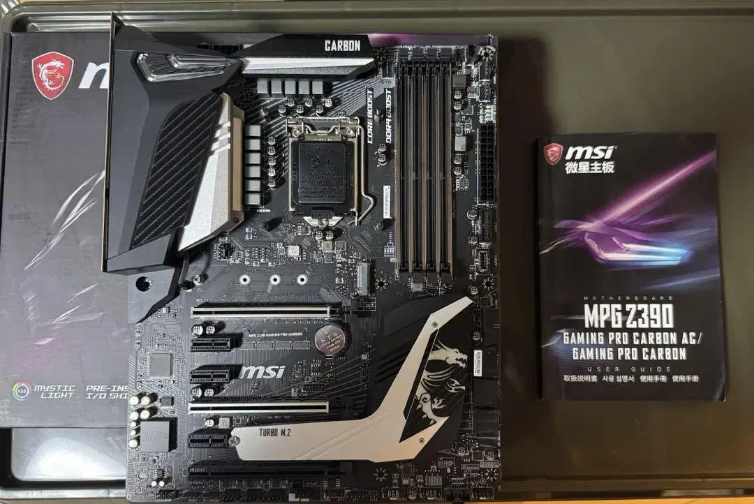 مادربرد گیمینگ پلمپ مدل AMD z390 pro carbon|قطعات و لوازم جانبی رایانه|صدرا-فارس, فاز ۱|دیوار