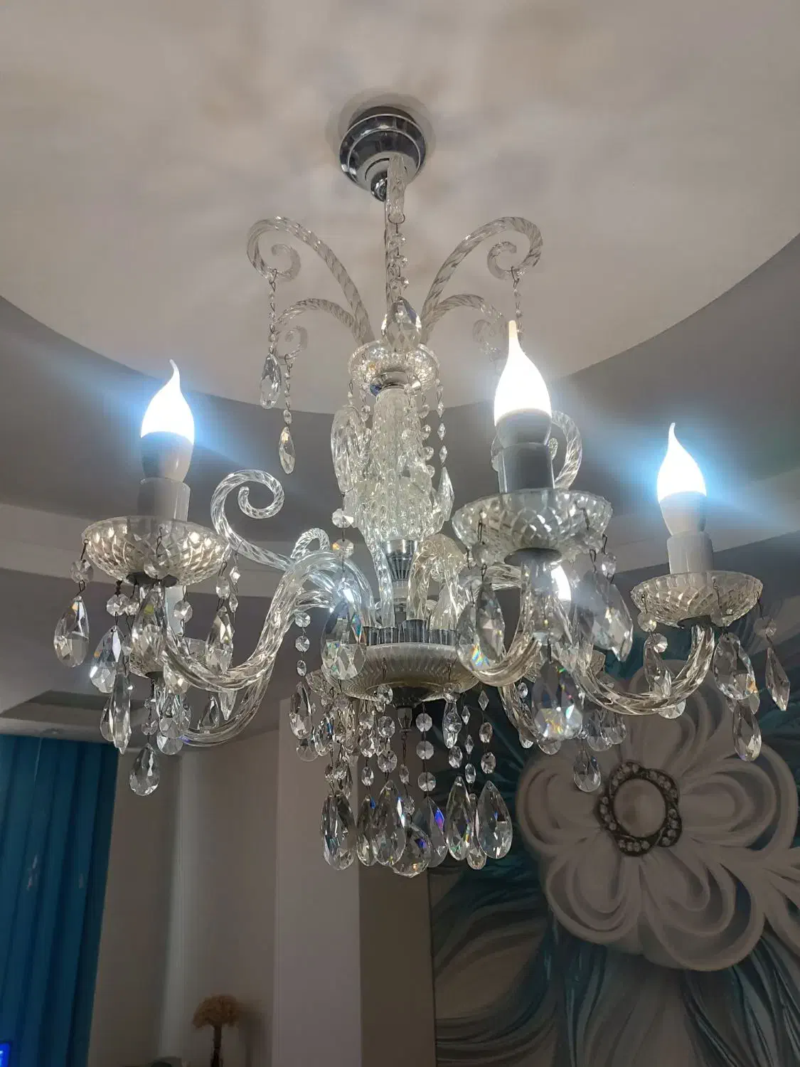 لوستر کریستال|لوستر و چراغ آویز|کرج, گلشهر|دیوار