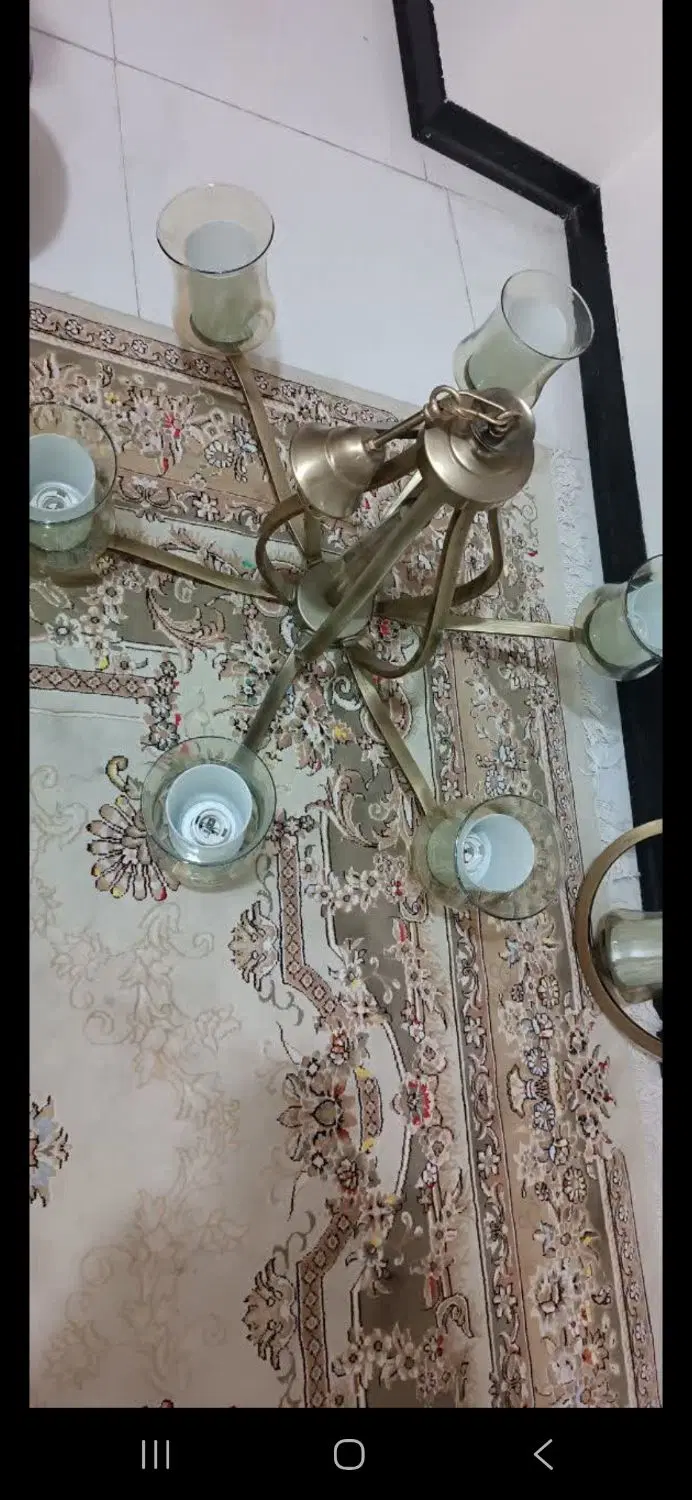 ۲عدد لوستر درحد|لوستر و چراغ آویز|تهران, دکتر هوشیار|دیوار