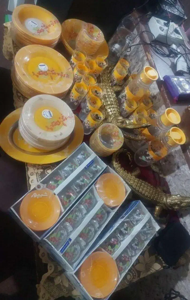 آرکوپال ۴۶پارچه اصل لومینارک فرانسه وکیوم|ظروف سرو و پذیرایی|آمل, |دیوار