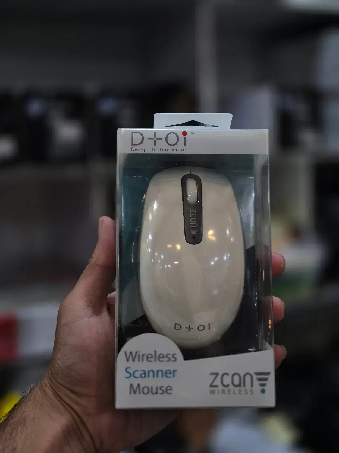 موس بی سیم با قابلیت اسکن نو و اکبند|قطعات و لوازم جانبی رایانه|کرمان, |دیوار