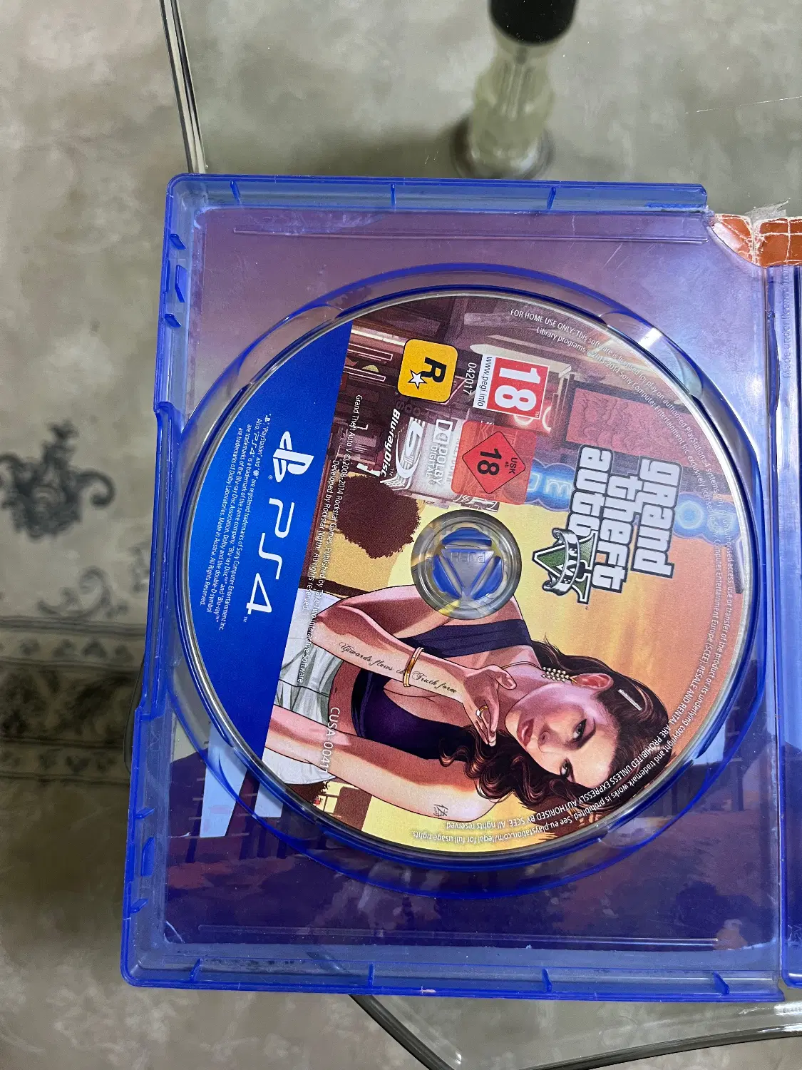 دیسک بازی GTA V|کنسول، بازی ویدئویی و آنلاین|کرمانشاه, |دیوار