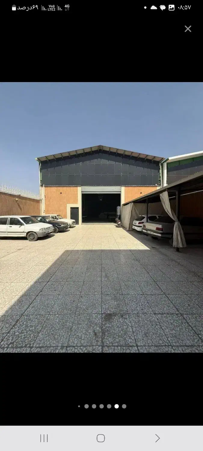 ۴۰۰۰متر زمین صنعتی داخل قطب صنعتی دولت آباد|فروش دفتر صنعتی، کشاورزی، تجاری|برخوار, |دیوار