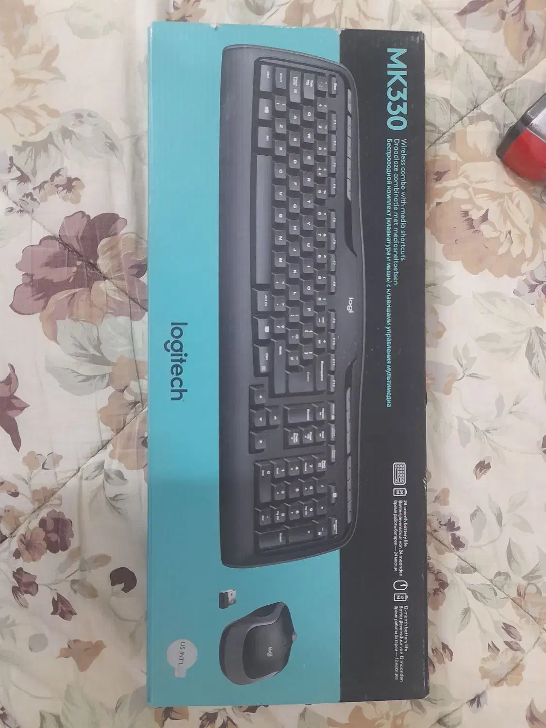 کیبورد لاجیتک MK330 بی سیم|قطعات و لوازم جانبی رایانه|مشهد, جاهد شهر|دیوار