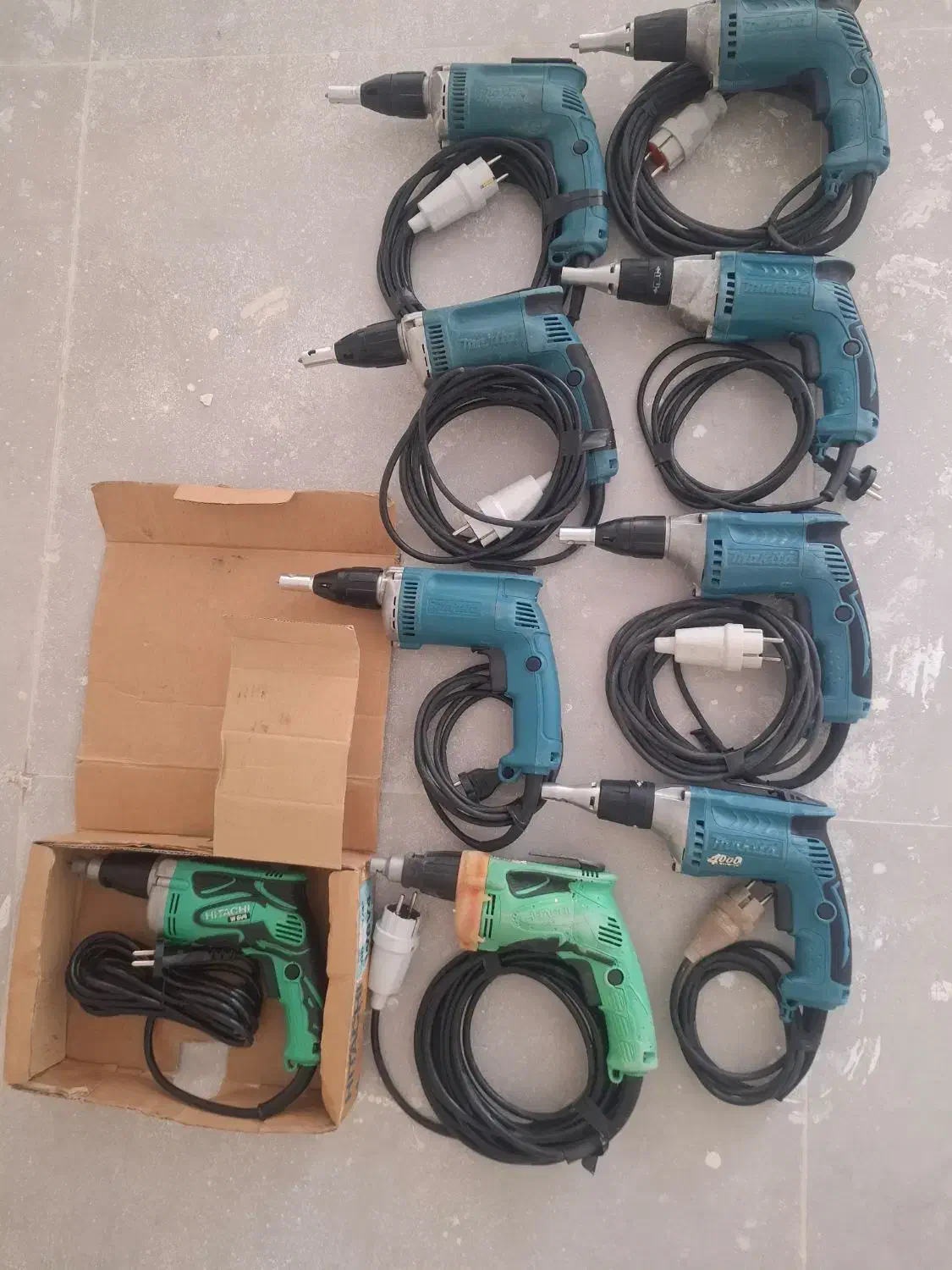 تفنگ میخکوب تراز لیزری اسکروگان پیچبند ابزار کناف|ابزارآلات|تهران, زرکش|دیوار