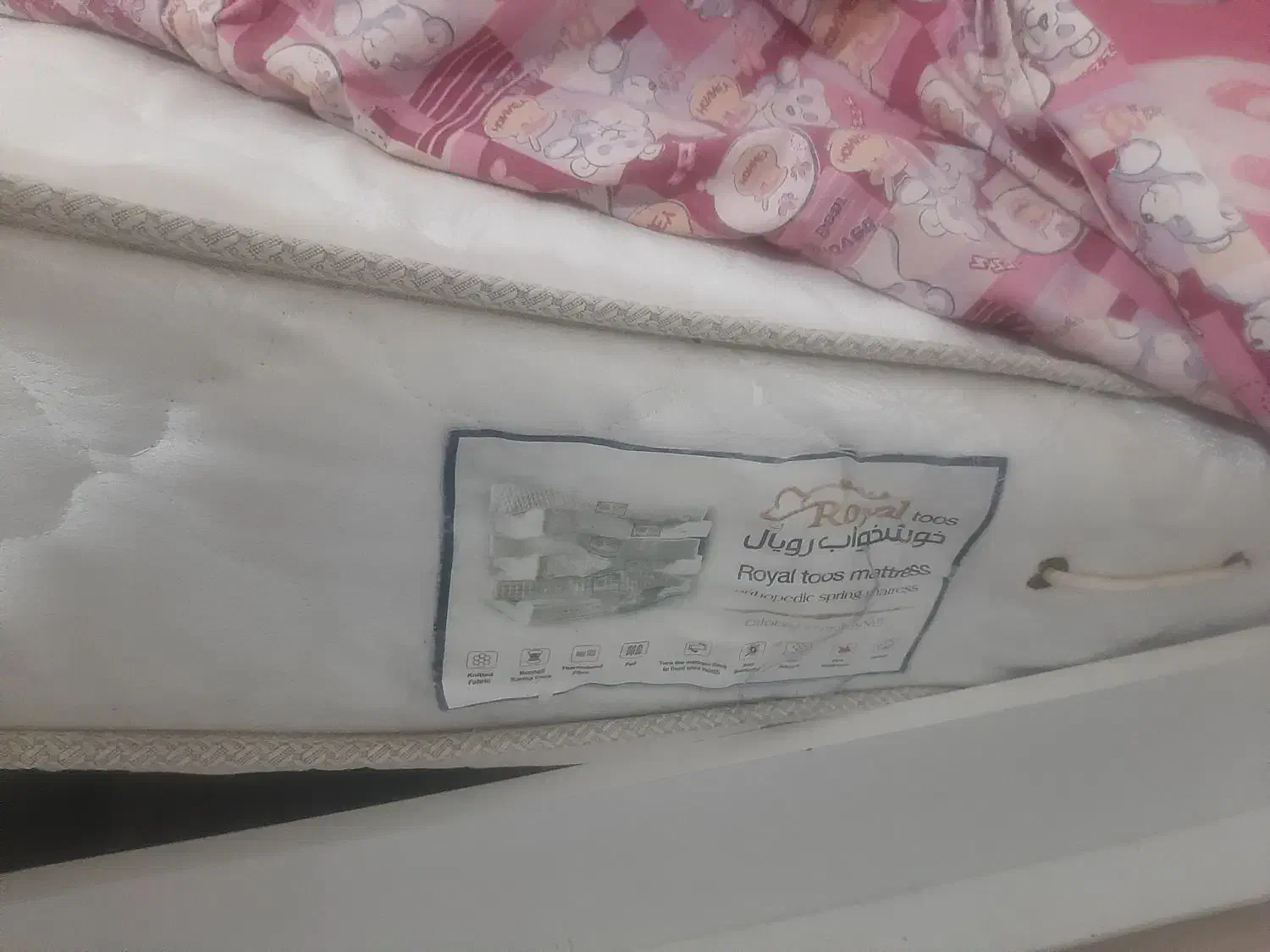 تخت کودک به همراه خوشخواب|تخت و سرویس خواب|مشهد, آزادشهر|دیوار