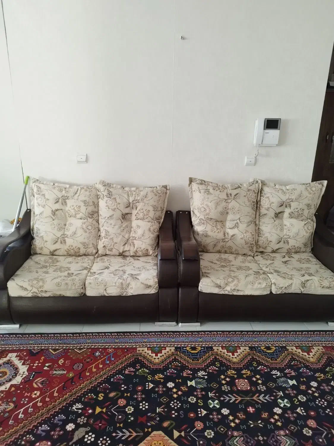 مبلمان نه نفره راحتی|مبلمان خانگی و میز عسلی|پردیس, فاز ۱|دیوار