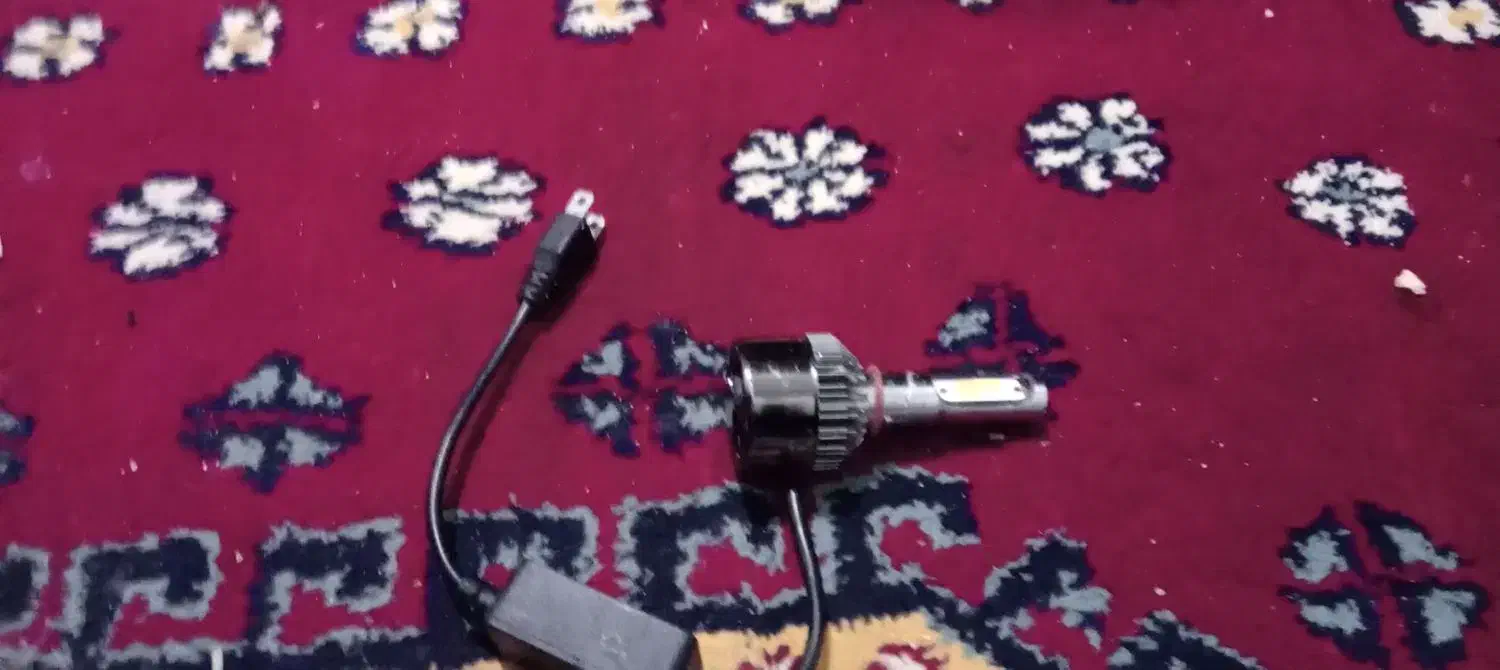 هدلایت ۵ رنگه در حد نو|لامپ و چراغ|بجنورد, |دیوار