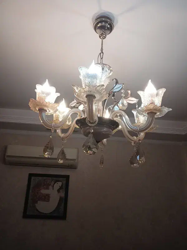 لوستر ۶ شاخه|لوستر و چراغ آویز|تهران, بهارستان|دیوار