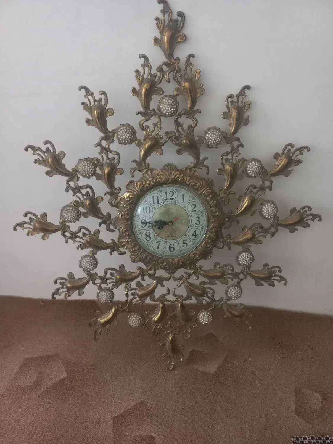 ساعت دیواری دوتا برنزی|ساعت دیواری و تزئینی|رباط‌کریم, الارد|دیوار