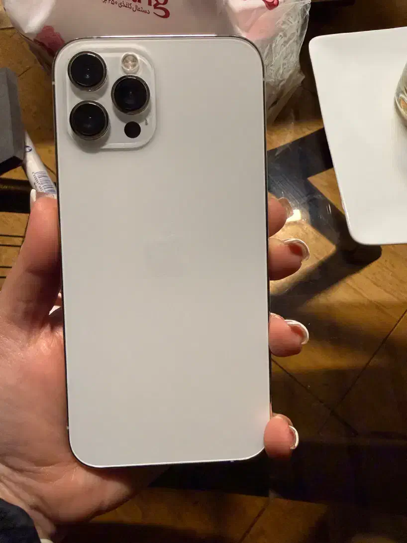 12pro max zA/A 256 silver|موبایل|کرج, چمن|دیوار